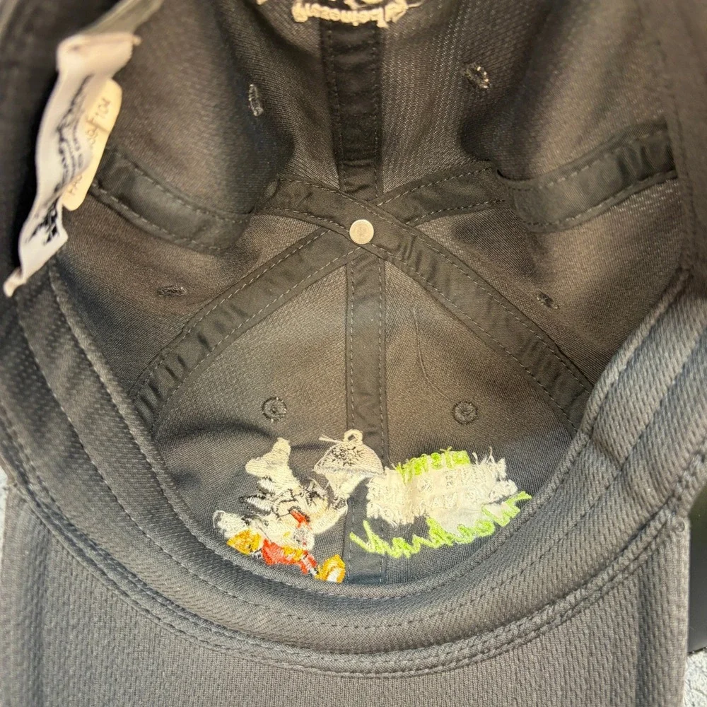Disney Parks 2017 Wine & Dine Half Marathon Mickey Mouse Gray Hat Cap 0741